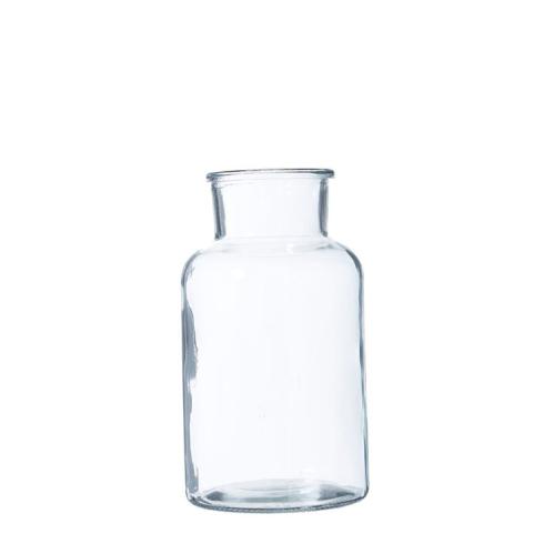 Glasflaske - Rustikk - Klar - Ø13 x 25 cm - www.frokenfraken.se
