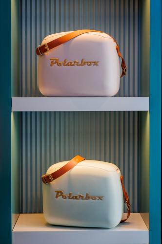 Polarbox Kylväska - 2st matbokser - Retro Gold Classic - Matcha - 6 Liter - www.frokenfraken.se