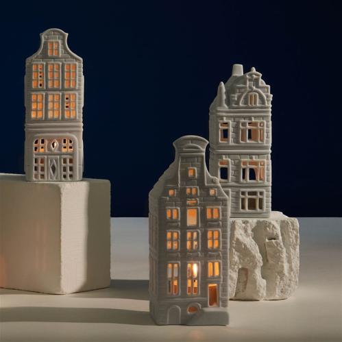 Lyslykt - Kanalhus nr.25 - 7.5 x 5.5 x 15 cm - www.frokenfraken.se