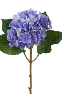 Hortensia - Blå silkeblomst - Ø12 cm - www.frokenfraken.se