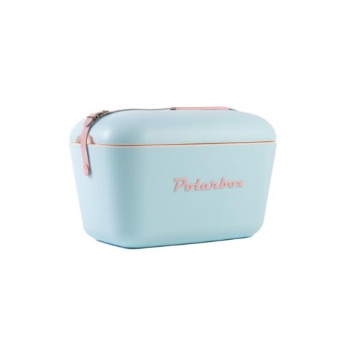 Polarbox Kjølebag - Retro - Lyseblå - 20 Liter - www.frokenfraken.se