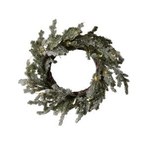 Krans med belysning - Ø50 cm - www.frokenfraken.se