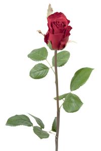 Rose - Rød silkerose - 50 cm - www.frokenfraken.se