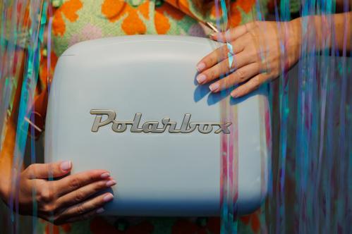 Polarbox Kylväska - 2 matbokser - Retro Gold Classic - Foggy - 6 Liter - www.frokenfraken.se