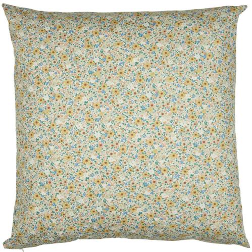 Kuddetrekk - Blomstret - Grønt - 60 cm - www.frokenfraken.se