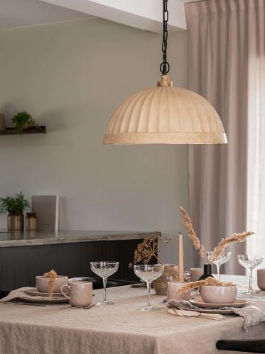 Haley Taklampa - Beige 43cm - www.frokenfraken.se
