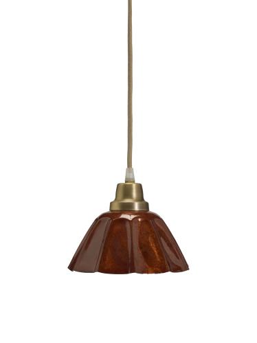 Vinduslampe - Ester - Terrakotta - 17 cm - www.frokenfraken.se
