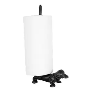 Husholdningspapirholder Hund Jern - 14 x 8 x 30 cm - www.frokenfraken.se