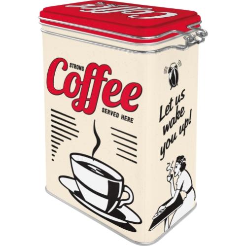 Plåtburk - Kaffeburk - 1,3 L - www.frokenfraken.se