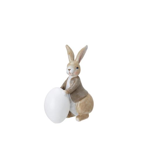 Kanin med egg - 1 stk - 23 cm - www.frokenfraken.se