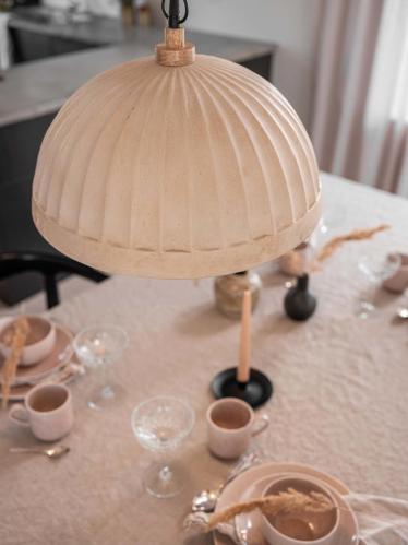 Haley Taklampa - Beige 43cm - www.frokenfraken.se