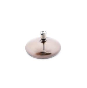 Oljelampe - Glass - Rund Platt - champagne - Ø10 cm - www.frokenfraken.se