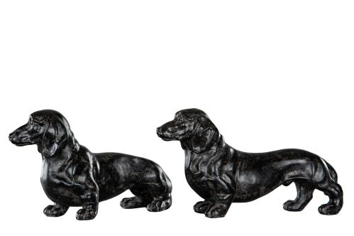 Hund Skatt Brun/Svart - 2-pakning - 20 x 6 x 11 cm - www.frokenfraken.se