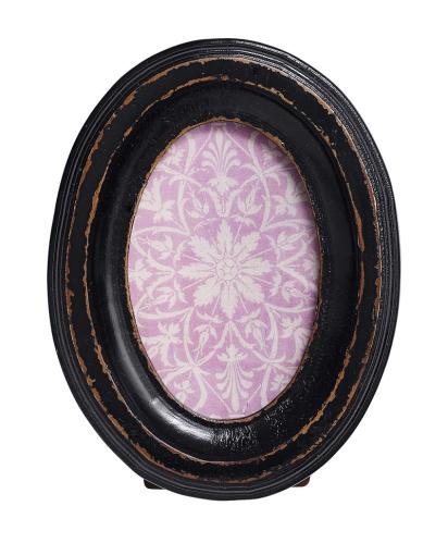 Tavle - Vintage Oval Svart - 22 x 17cm - www.frokenfraken.se