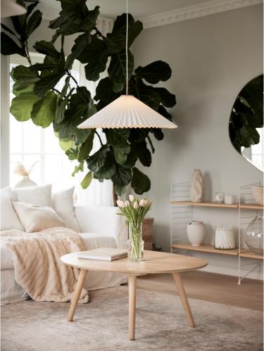 Dora - Taklampe - Hvit - Ø60 x 20 cm - www.frokenfraken.se