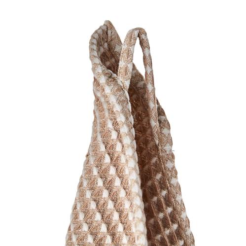 Kjøkkenhåndkle - Vaffel Mørk Beige - 70 x 50 cm - www.frokenfraken.se