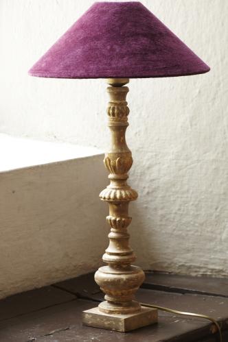 Lampfot - Tre - 49 cm - www.frokenfraken.se