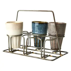 Krusstativ M - Costa - Metall Grå - 21 x 13 x 15 cm - www.frokenfraken.se