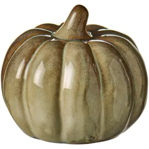 Pumpa - stående - orange - Ø10 x 9 cm - www.frokenfraken.se