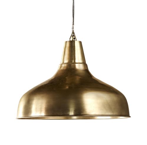 Taklampe - Messing - 33cm, Ø:51cm - www.frokenfraken.se