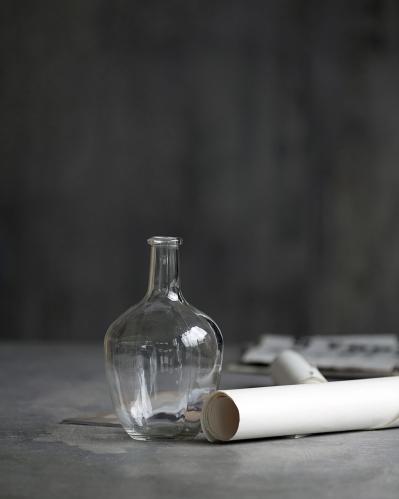 Glasflaske - Vase - Damejeanne - 25 cm - www.frokenfraken.se