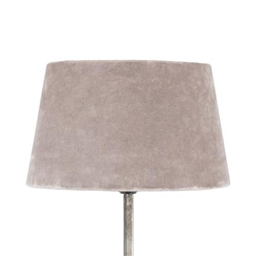 Lampeskjerm - Sammet Rosa - Ø:20/26cm - www.frokenfraken.se