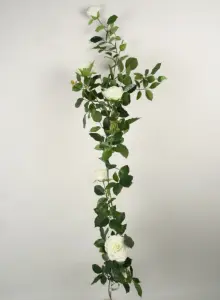 Rosgirlang - Vit - Royal Rose - 147 cm - www.frokenfraken.se