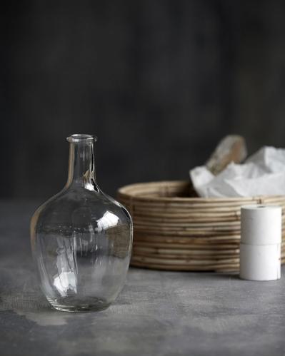 Glasflaske - Vase - Damejeanne - 25 cm - www.frokenfraken.se