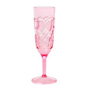 Champagneglass - Rosa - 21 cm - www.frokenfraken.se