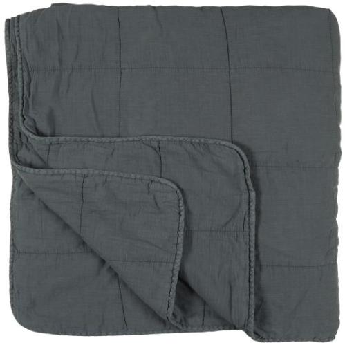 Överkast - Dobbeltseng - Historisk Blå - 240 x 240 cm - www.frokenfraken.se