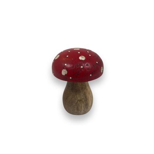 Fluesopp – Tre – Rød – 7,5 x 6 cm - www.frokenfraken.se