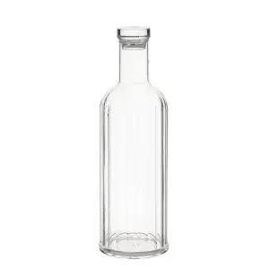 Karaff/Flaske - Plast - Riflet - 29 cm - www.frokenfraken.se