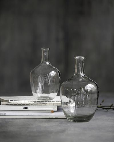 Glasflaske - Vase - Damejeanne - 25 cm - www.frokenfraken.se