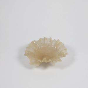 Fat/Skål - Loa - Beige - Glass - Ø25 cm - www.frokenfraken.se
