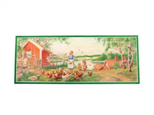 Bonad - Høns - 60 x 30 cm - www.frokenfraken.se