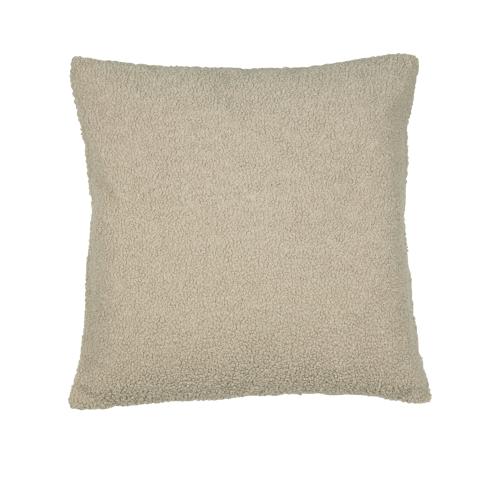 Putetrekk - Teddy - Sand - 50 x 50 cm - www.frokenfraken.se