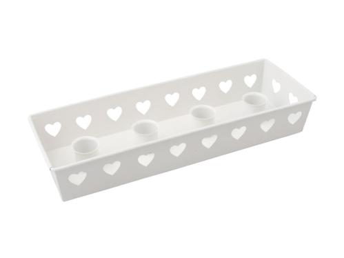 Adventsstake - Hvit - Retro - 28 cm - www.frokenfraken.se