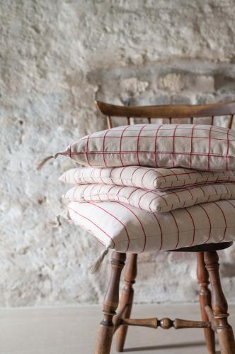 Sittdyna - AXEL - RÖD - 38 X 38 CM - 8-Pack - www.frokenfraken.se