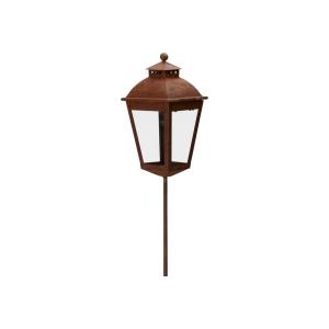 Lyslykt på pinne - Rust - 75 cm - www.frokenfraken.se
