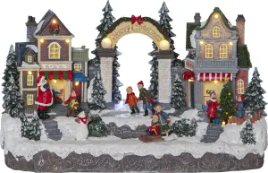 Dekorasjonsby Iceville - 19 cm - www.frokenfraken.se