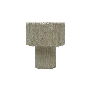 Bordslampe - Rutete Stoff - Krem - 2-pakning - 30 x 36 cm - www.frokenfraken.se