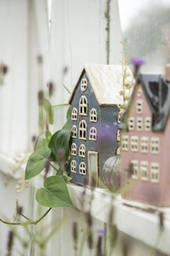 Lyslykt - Hus - Nyhavn - 21 cm - www.frokenfraken.se