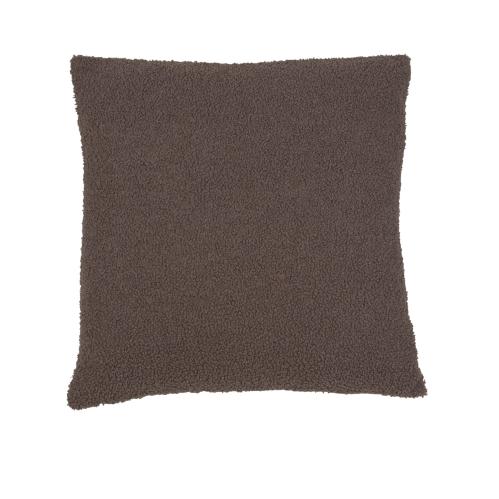 Putetrekk - Teddy - Brun - 50 x 50 cm - www.frokenfraken.se