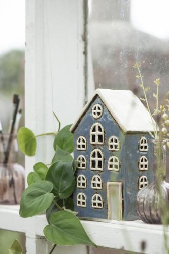 Lyslykt - Hus - Nyhavn - 21 cm - www.frokenfraken.se