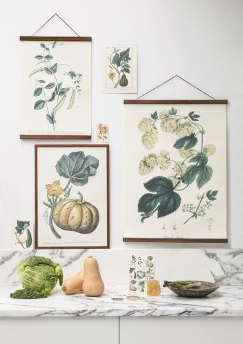 Plakat - Vintage - Gresskar - 35 x 50 cm - www.frokenfraken.se