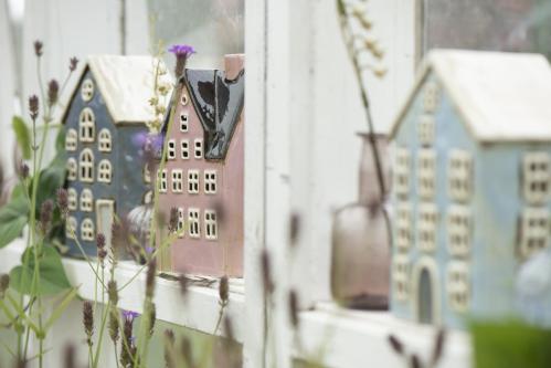 Lyslykt - Huset Rosa - Nyhavn - 20 cm - www.frokenfraken.se