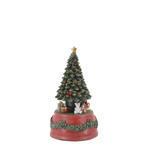 Spilleboks – Juletre – Ø10 x 19 cm - www.frokenfraken.se