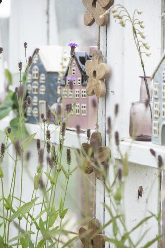 Lyslykt - Huset Rosa - Nyhavn - 20 cm - www.frokenfraken.se