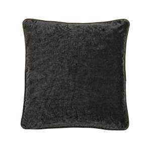 Putetrekk - Sammet - Svart - 45 X 45 cm - www.frokenfraken.se