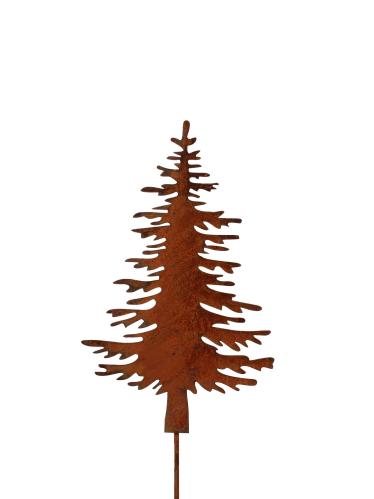 Metallpinner - Gran - Rust - 20 x 35 x 12 cm - www.frokenfraken.se